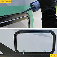 SIKA Sikaflex-221 Multi-Purpose Polyurethane Sealant/Adhesive, 10.1 fl oz, White – Fast-Curing, Permanent Elastic Bond