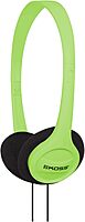 Koss KPH7G Portable On-Ear Headphone with Adjustable Headband - Green, 8.7 x 6.2 x 2.0