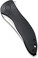 CIVIVI Synergy3 Pocket Knife - 3.24 Nitro-V Stonewashed Black G10