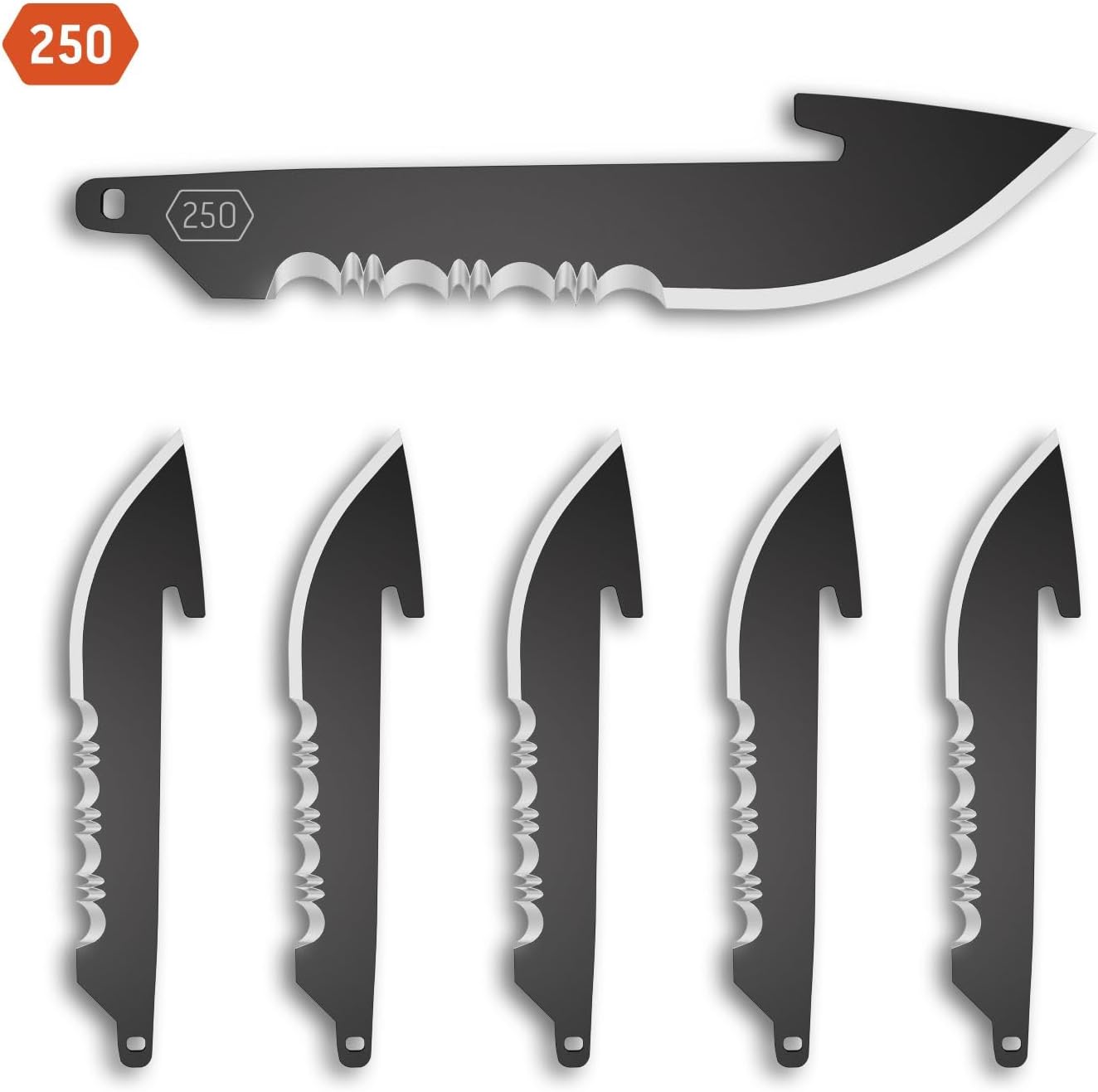OUTDOOR EDGE 2.5" Replacement Blades (Blade Code 250)
