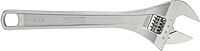 Ridgid 86917 762 Adjustable Wrench, 12-inch Adjustable Wrench for Metric and SAE, Silver, Small