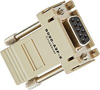 Eaton Tripp Lite Series Modular Serial Adapter Crossover Wiring (DB9 F to RJ45 F) - 1 x 9-pin DB-9 Serial Female