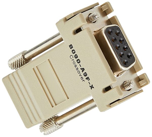 Eaton Tripp Lite Series Modular Serial Adapter Crossover Wiring (DB9 F to RJ45 F) - 1 x 9-pin DB-9 Serial Female