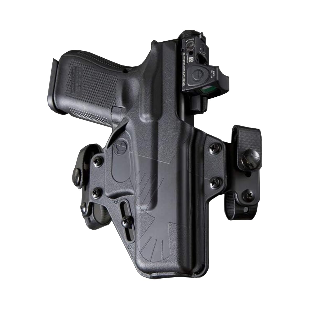 Raven Concealment Perun Holster Quick Mount Straps, Black, NSN N, PXQMSMP
