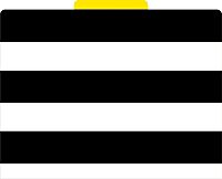 Barker Creek Designer File Folders, Letter Size, 1/3 Cut Tabs