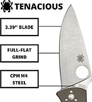 Spyderco Tenacious Folding Pocket Knife