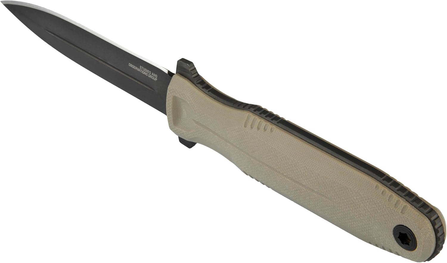 SOG Pentagon FX Professional Hard-Use Full-Sized Fixed Blade Knife