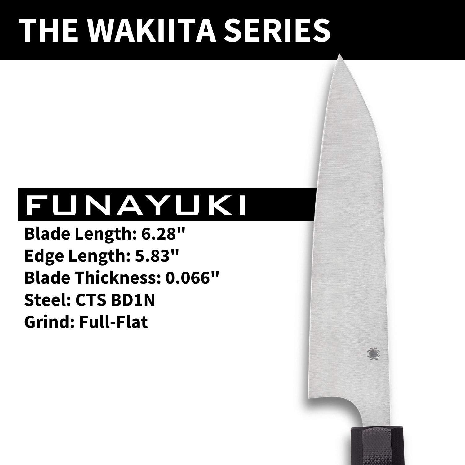 Spyderco Murray Carter Premium Kitchen Knives - Highly Refined Signature Japanese Knives for Culinary Professionals