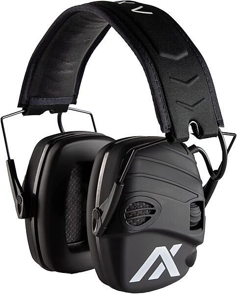 Axil TrackR Electronic Tactical Headmuffs Black