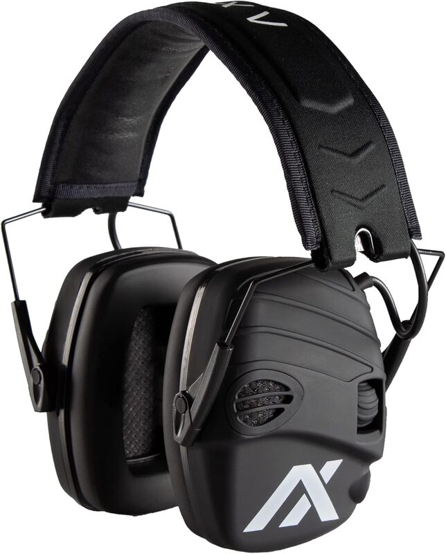 Axil TrackR Electronic Tactical Headmuffs Black