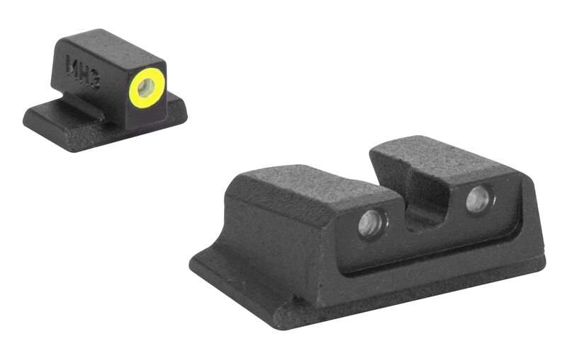 MEPROLIGHT Hyper-Bright Tritium Day/Night Pistol Sight Set