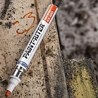 Markal 96826 Valve Action Liquid Paint Marker with 1/8" Bullet Tip, Green (12 Markers)