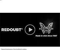 Benchmade - Redoubt 430 Tactical Knife with Black Grivory Handle (430SBK-02)