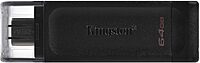 Kingston DataTraveler 70 64GB Portable and Lightweight USB-C flashdrive with USB 3.2 Gen 1 speeds DT70/64GB