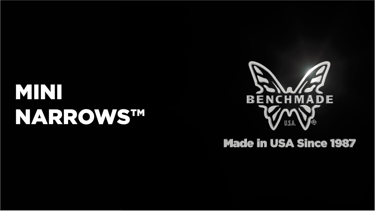 BENCHMADE Mini Narrows Folding Knife (743)