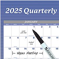 AT-A-GLANCE Reversible Vertical/Horizontal Erasable Wall Calendar, 48" x 32"