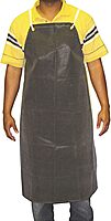Hycar Aprons - 35"x45" black hycar apron w/cloth backing