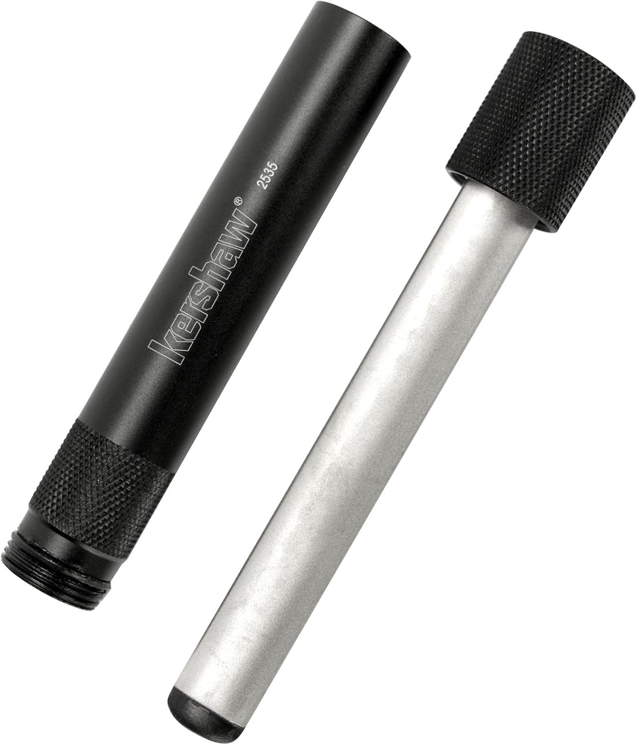 Kershaw 9" Ultra-Tek Sharpener, 600-Grit Diamond-Coated Oval Shaft, Portable Blade Sharpener Tool for Knife