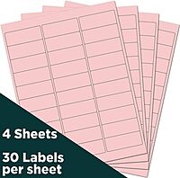 JAM PAPER Mailing Address Labels - Self-Adhesive Rectangular