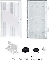 StarTech.com 28-Inch Wall-Mount Media Enclosure, Cable Management Box for Network Distribution, Structured Media Enclosure