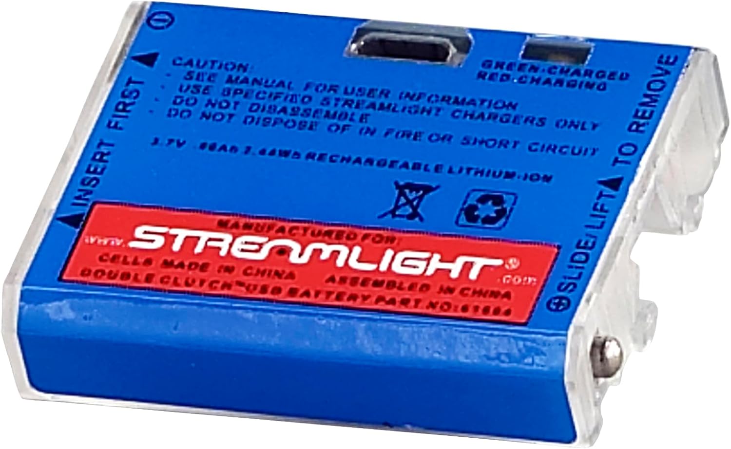 Streamlight 61604 Lithium Polymer Battery - Double Clutch USB