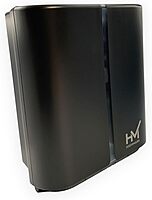 Office Depot Highmark Jumbo Bathroom Tissue Dispenser, 1 Roll, 13-3/4"H x 10-3/4"W x 5-5/8"D, Dark Gray