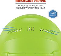 Ergodyne Skullerz 8966 Lightweight Cap-Style Vented Hard Hat - Type 1, Class C