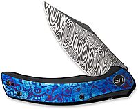 We Knife WE19022FDS1: Snick Framelock Timascus