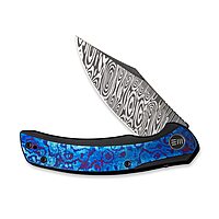 We Knife WE19022FDS1: Snick Framelock Timascus