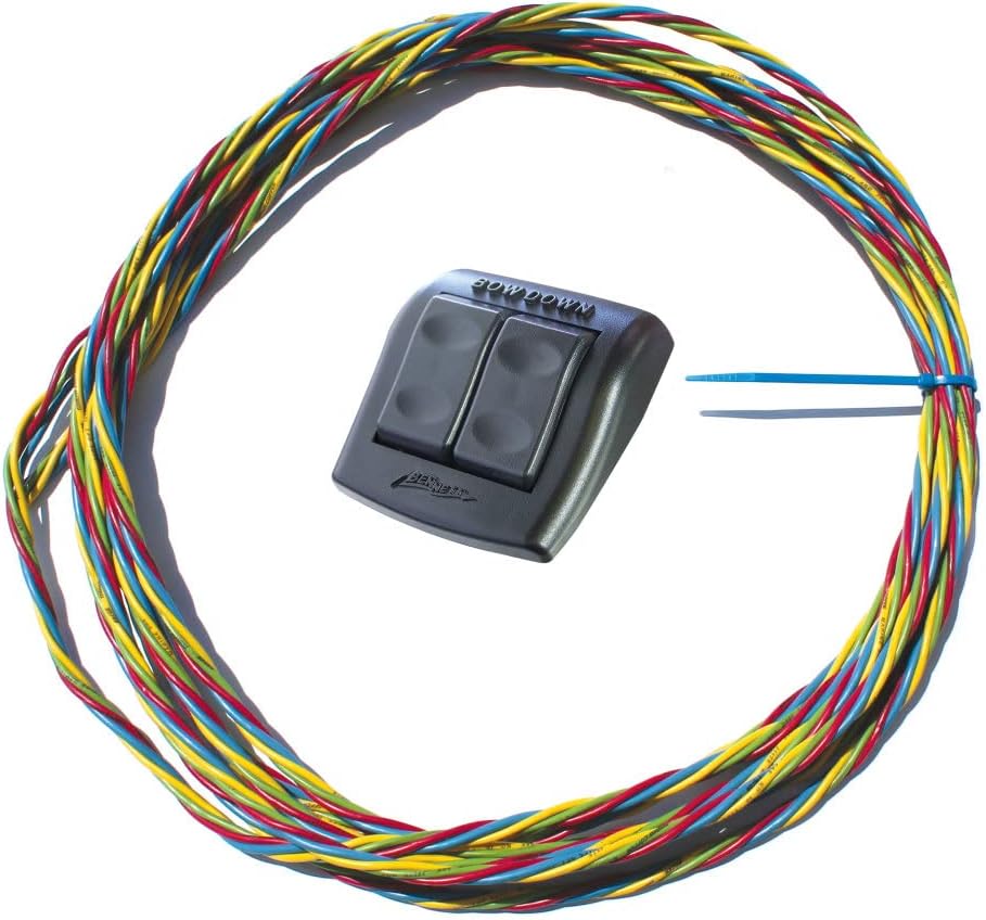 Bennett ES2000A Euro-Style Waterproof Rocker Switch w/20' Wire