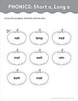 Read, Sort & Write: Phonics: Fun, Reproducible Activities With Writing Pages That Build Essential Skills