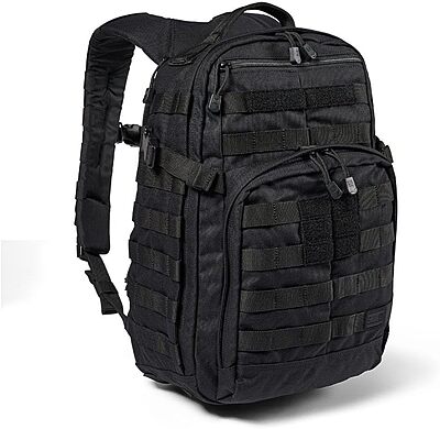 5.11 Tactical RUSH 12 2.0 Military Survival MOLLE Backpack with Laptop Compartment, 24L, Style 56561ABR/56562ABR