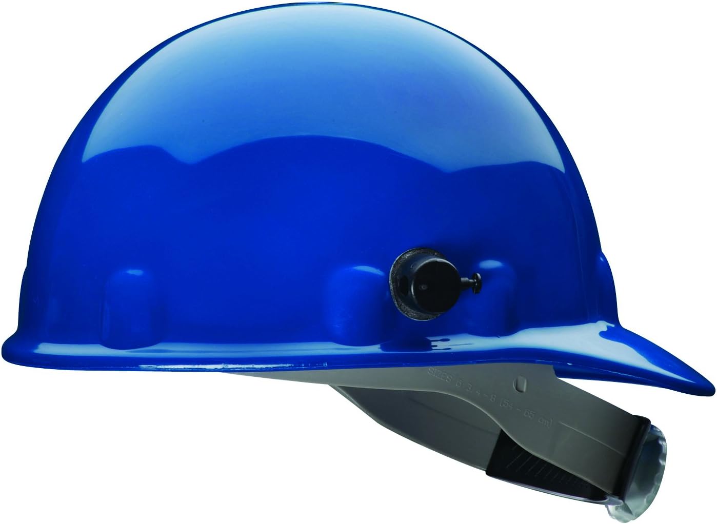 Fibre-Metal by Honeywell E2QRW71A000 Super Eight Ratchet Cap Style Hard Hat with Quick-Lok, Blue
