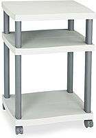 SAFCO Wave Under-Desk Printer Stand & Rolling Cart