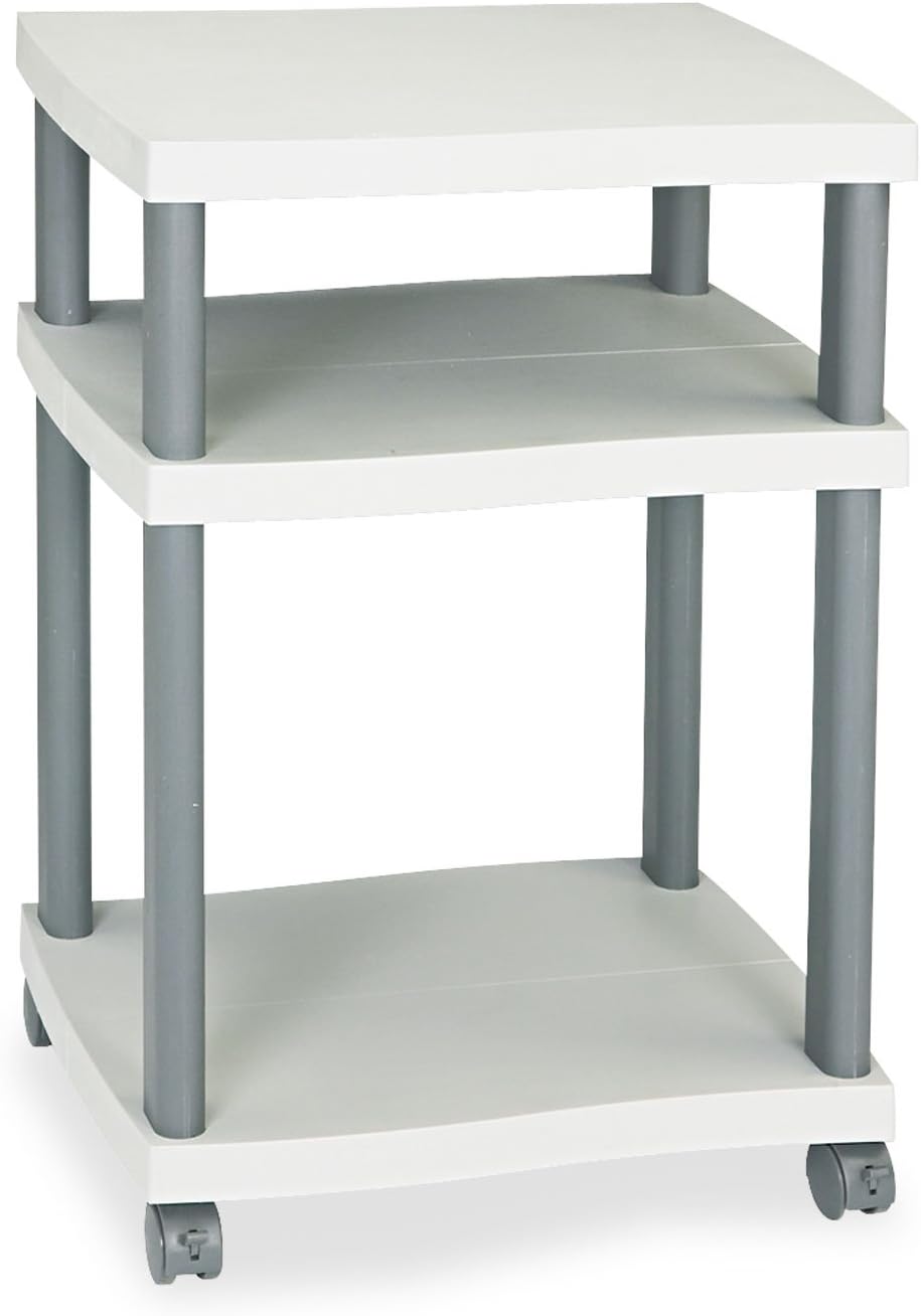 SAFCO Wave Under-Desk Printer Stand & Rolling Cart