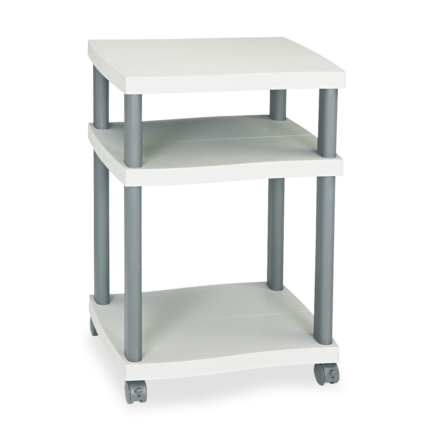 SAFCO Wave Under-Desk Printer Stand & Rolling Cart