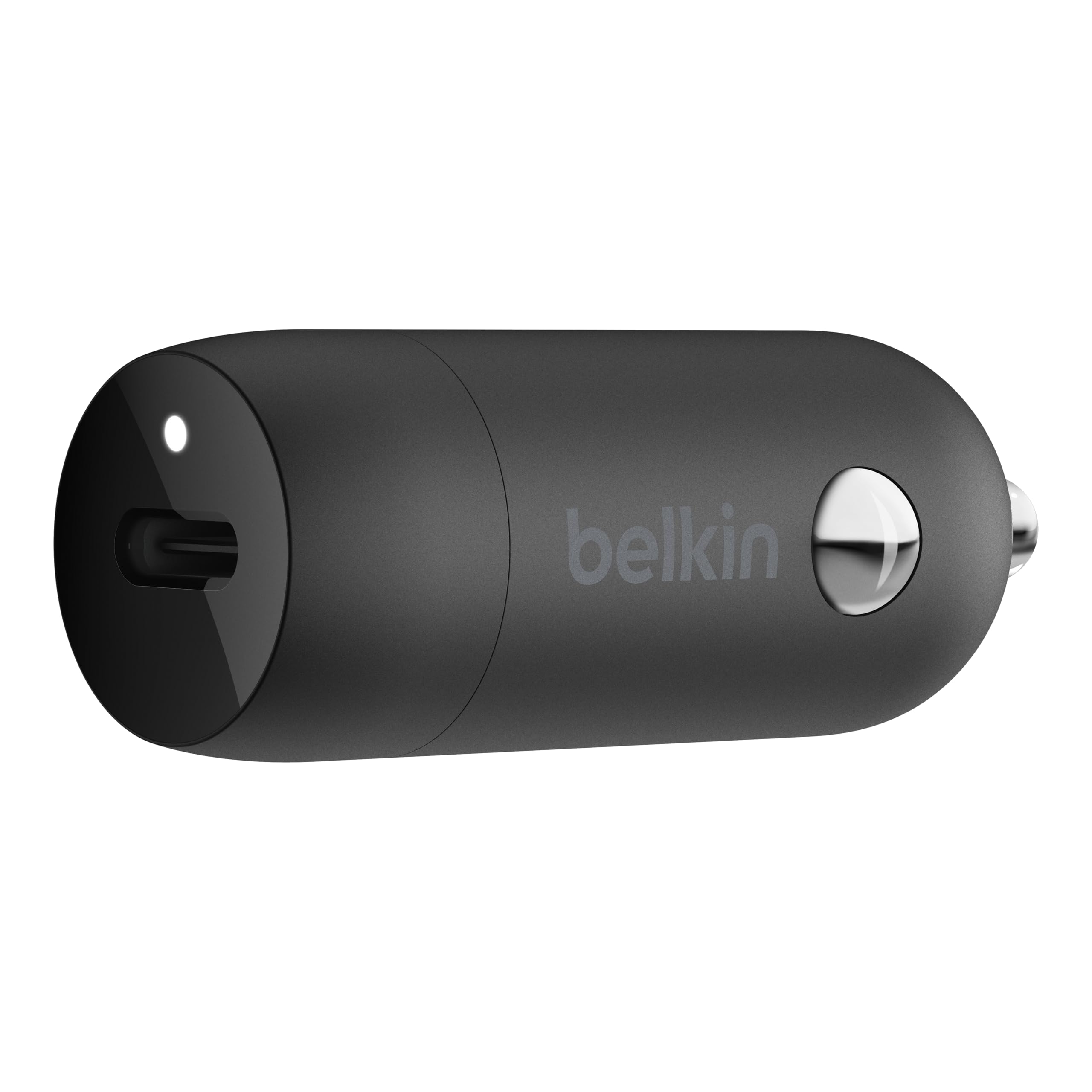 Belkin USB-C Fast Car Charger 20W-Black (iPhone Fast Charger Compatible with iPhone 12 Pro Max/12/12 Pro/ 12 Mini