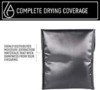 BONE-DRI Rust Prevention Gun & Ammo Bag - Moisture Absorbing Gun Bag for Handguns
