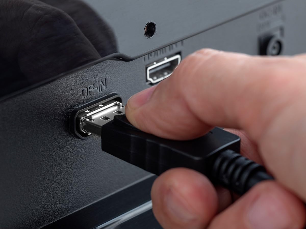 Monoprice DisplayPort 1.4 Cable - 32.4 Gbps, 8K@60Hz, 4K@120Hz, Dynamic HDR, 6 Feet, Black - Select Series