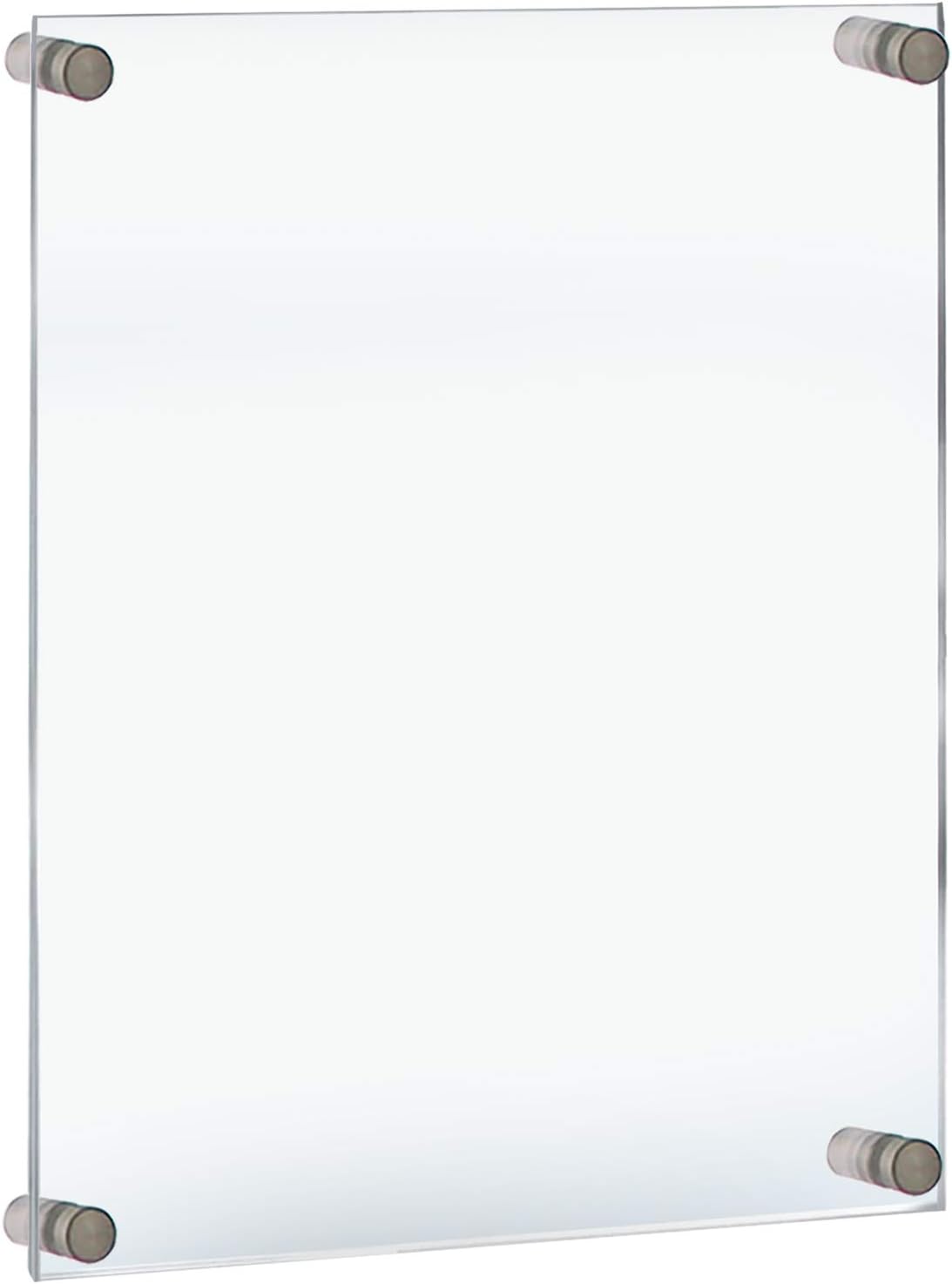 Azar Displays Standoff Acrylic Sign Holder