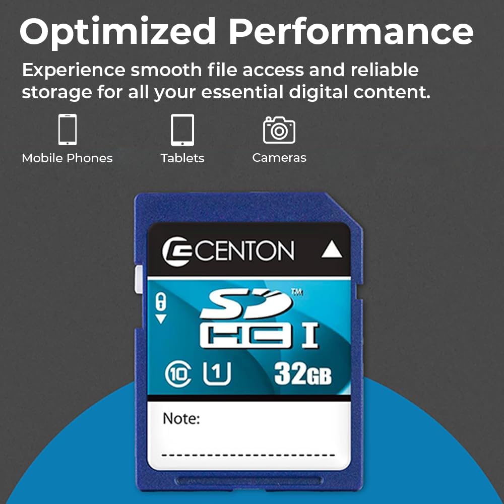 CENTON UHS-I Class 10 SD and microSD Memory Cards