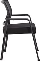 Boss Office Products Mesh 4-Legged Guest Chair, Black