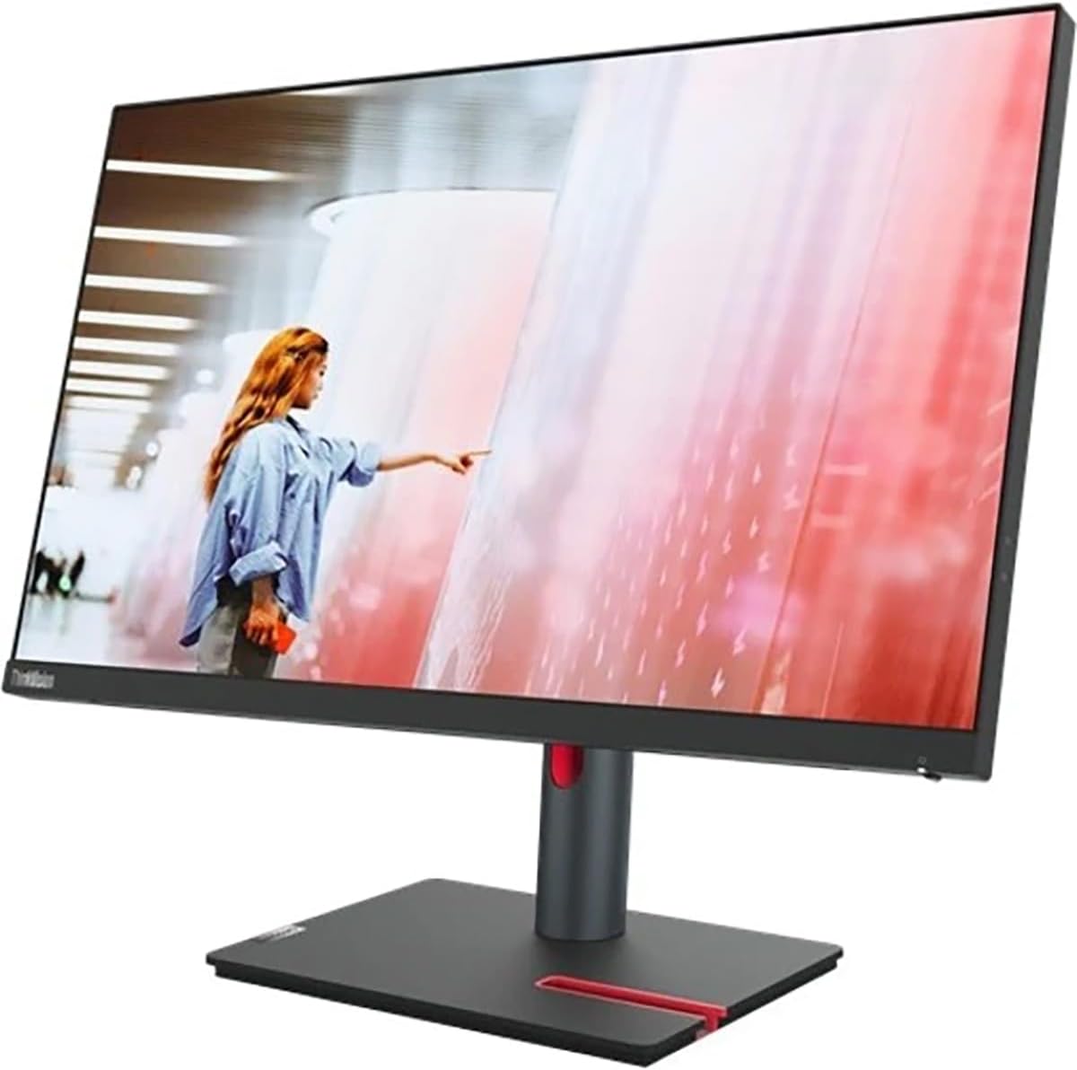 Lenovo ThinkVision P24q-30 24in Class WQHD LED Monitor - 16:9 - Raven Black - 23.8in Viewable
