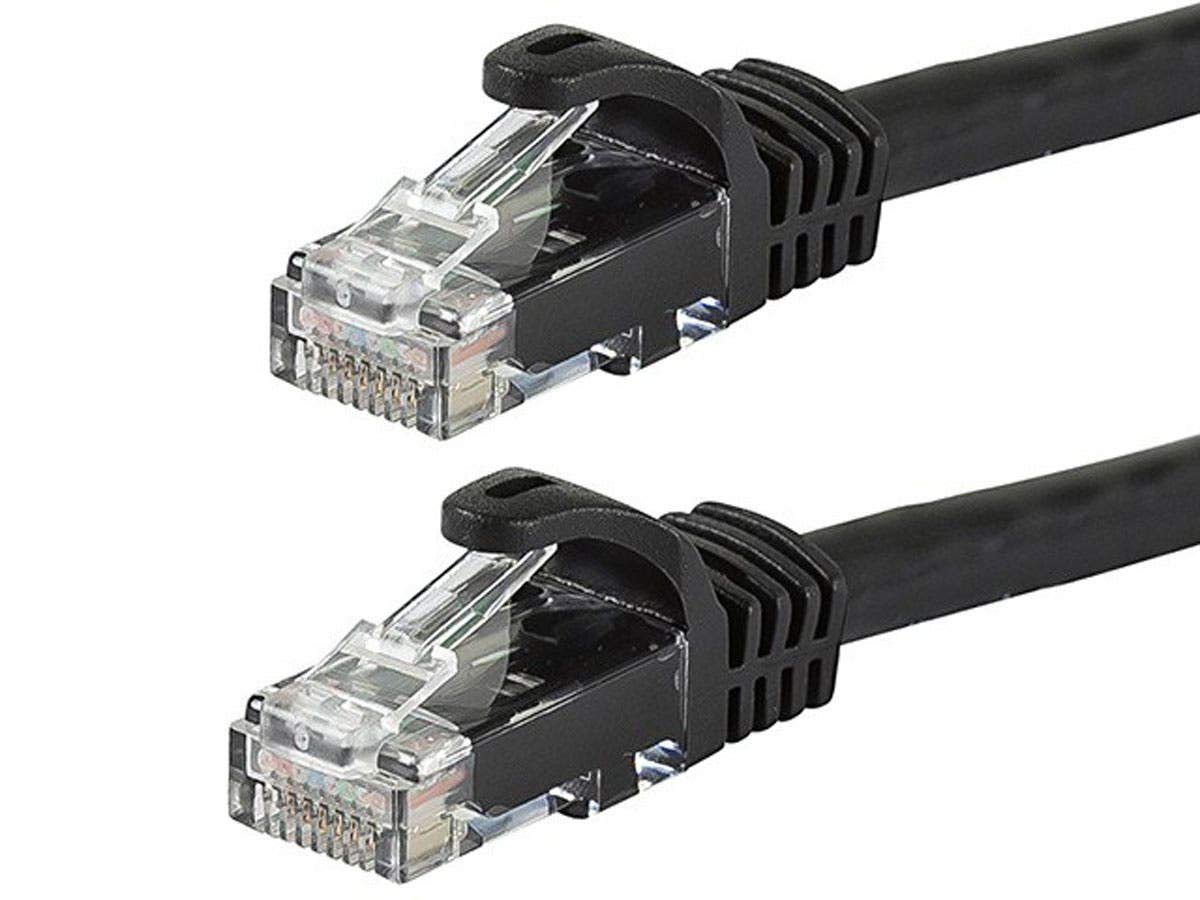 Monoprice Cat6 Flexboot Ethernet Patch Cable UTP 24AWG 550MHz Snagless RJ45