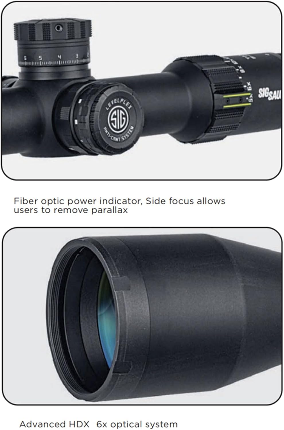 SIG SAUER TANGO6 Tactical Riflescope