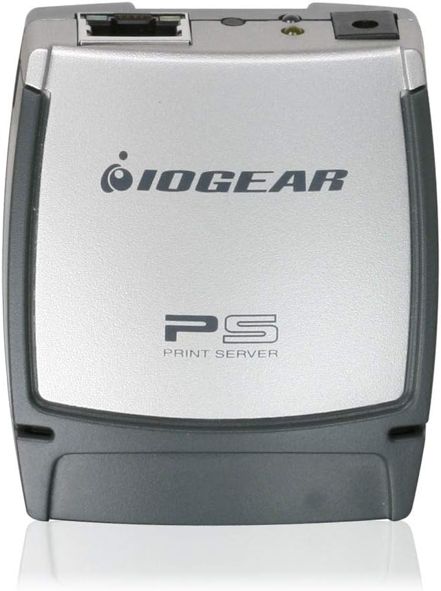 IOGEAR 1-Port USB 2.0 Print Server, GPSU21 3INCH LONGX 2 INCH WIDE English Print Server