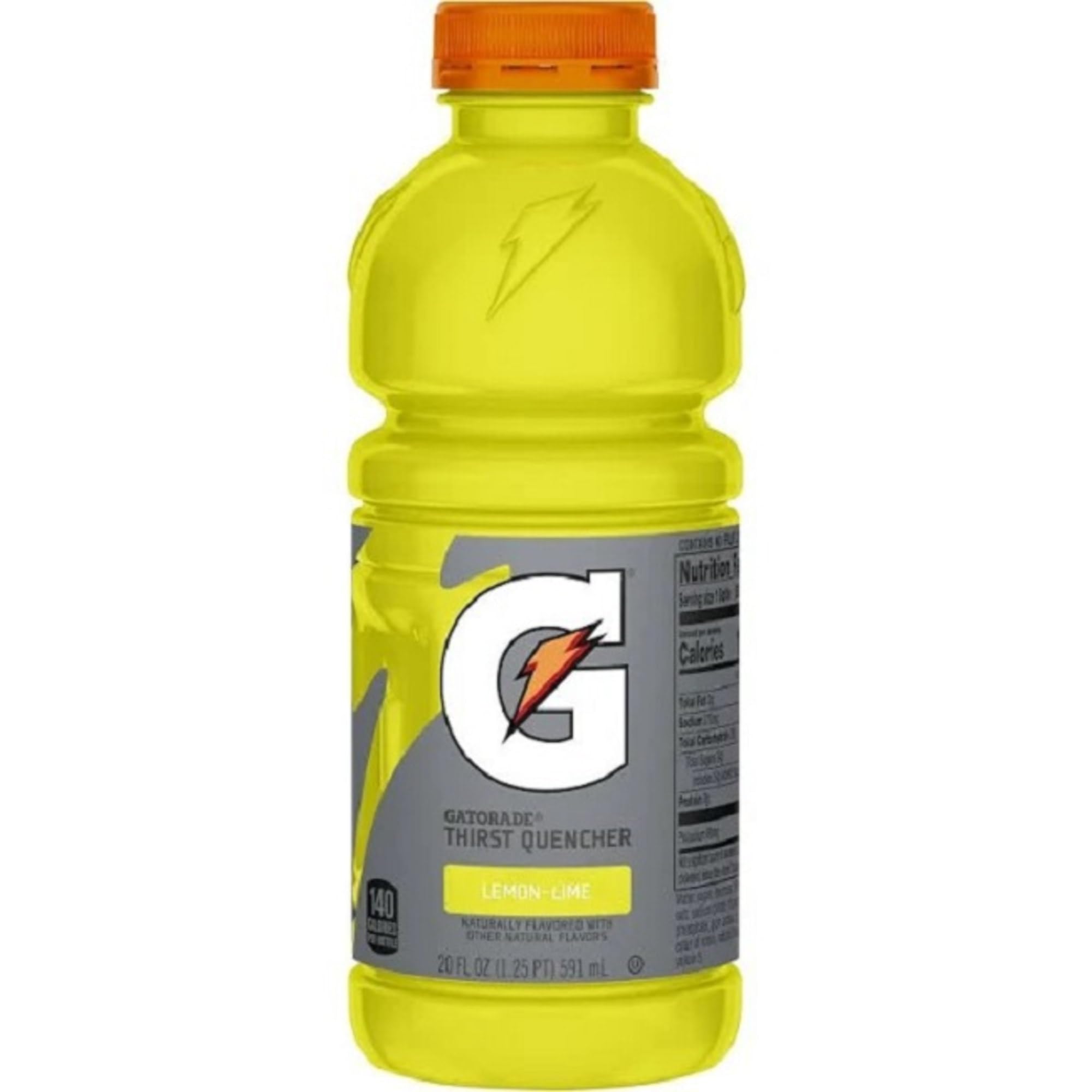 Gatorade Sports Drink, Lemon Lime - Wide Mouth, 20-Ounce Bottles (Pack of 24)