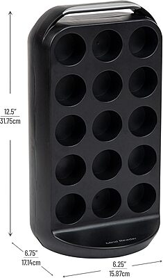 MIND READER Single-Serve Coffee Pod Carousel Countertop Organizer