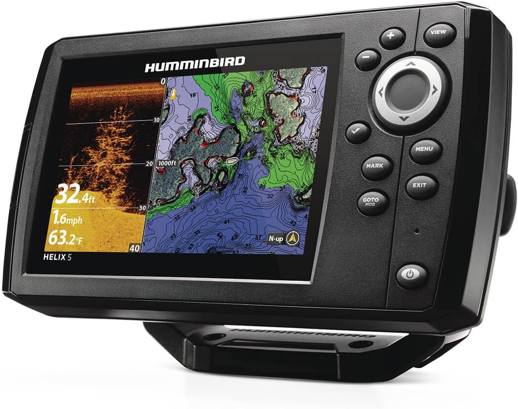 Humminbird 411670-1 Helix 5 Chirp DI GPS G3 Fish Finder One Size Fish Finders