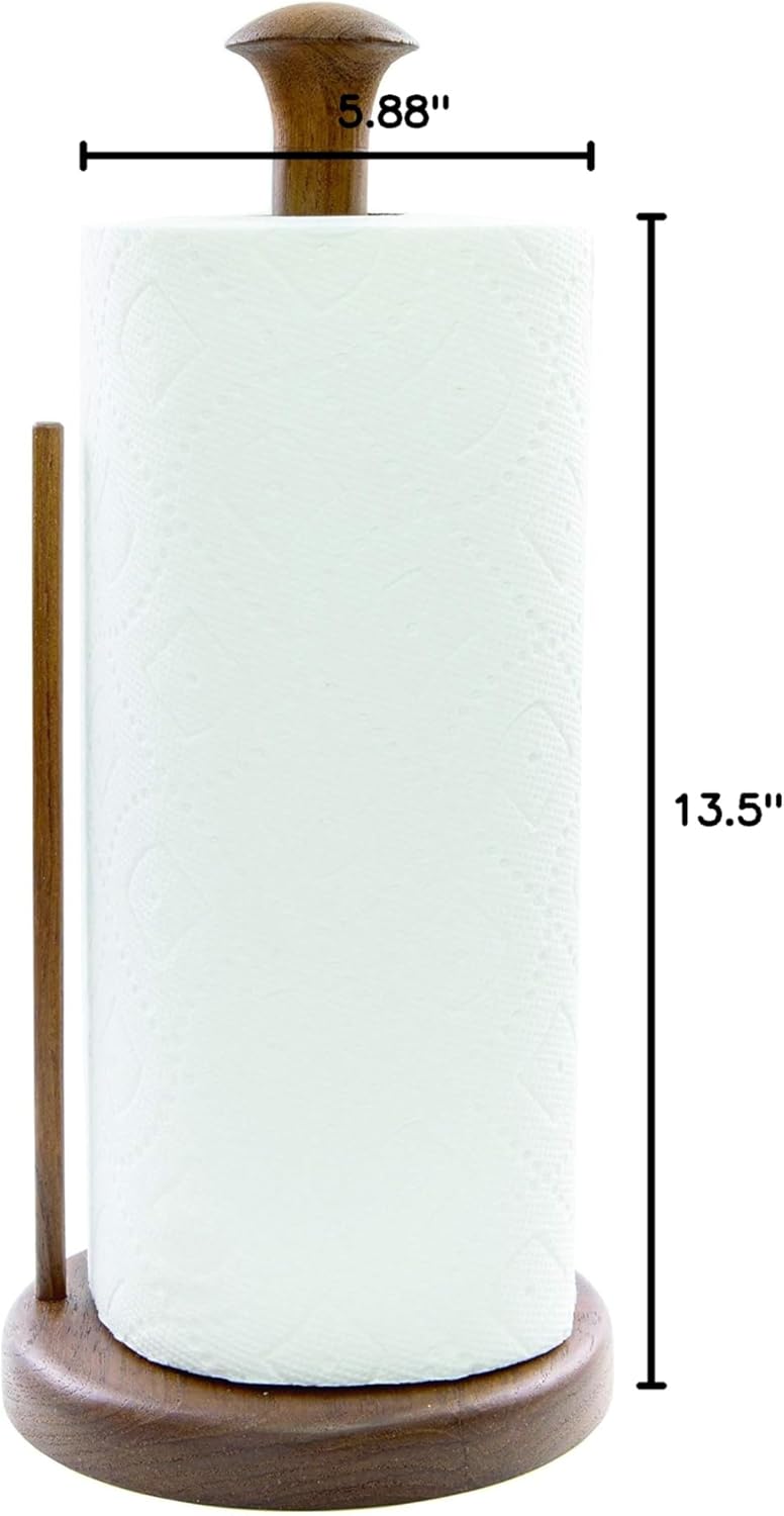Whitecap 62444 Teak Stand Up Paper Towel Holder